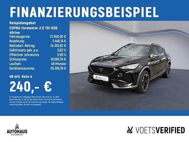 Gebraucht Cupra Formentor 150 PS (110 kW) 2023 Schwarz SUV