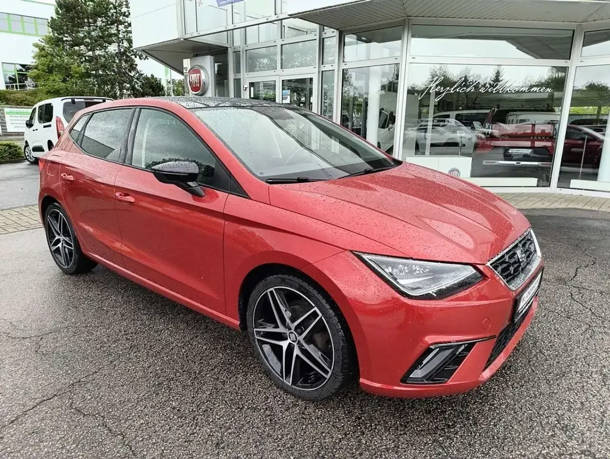 Gebraucht Seat Ibiza FR 95 PS (69 kW) 2017 Desire rot, desire rot (metallic) Kleinwagen