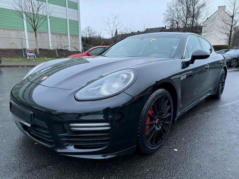 Schwarz Gebraucht 2013 Porsche Panamera Turbo Limousine | 25.990 € - Bild 1/4