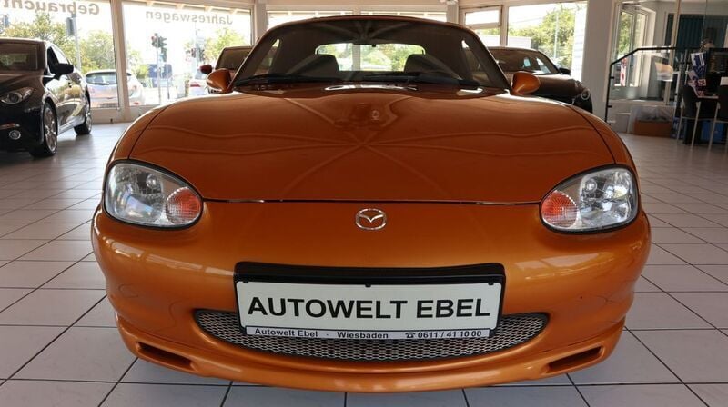 Gebraucht Mazda MX5 110 PS (80 kW) 1998 Gold Cabrio