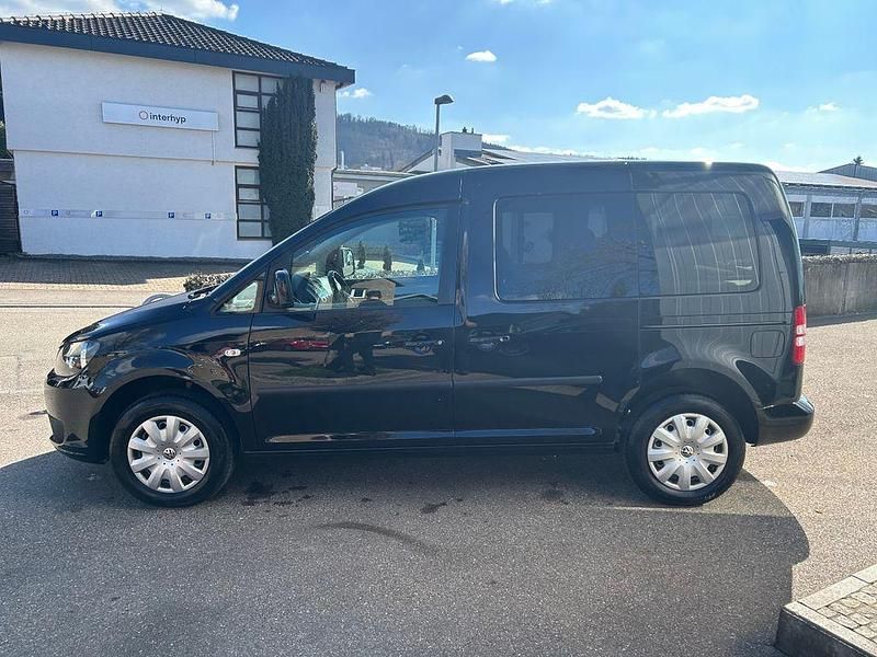 Gebraucht VW Caddy Trendline 86 PS (63 kW) 2011 Schwarz Van / Kleinbus
