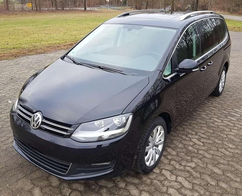 Gebraucht VW Sharan Join 150 PS (110 kW) 2018 Schwarz Van / Kleinbus