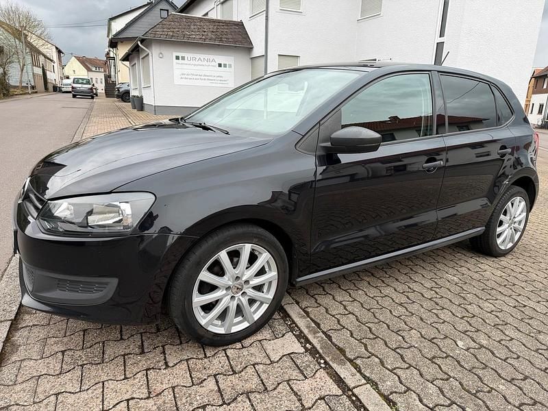 Gebraucht VW Polo Trendline 90 PS (66 kW) 2012 Schwarz Kleinwagen