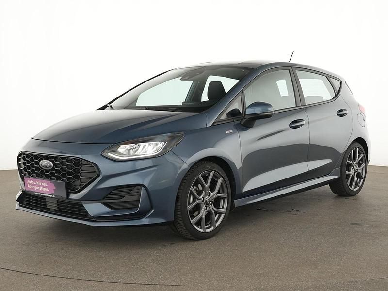 Blau Gebraucht 2023 Ford Fiesta ST-Line Kleinwagen | 18.712 € (Fairer Preis) - Bild 1/4