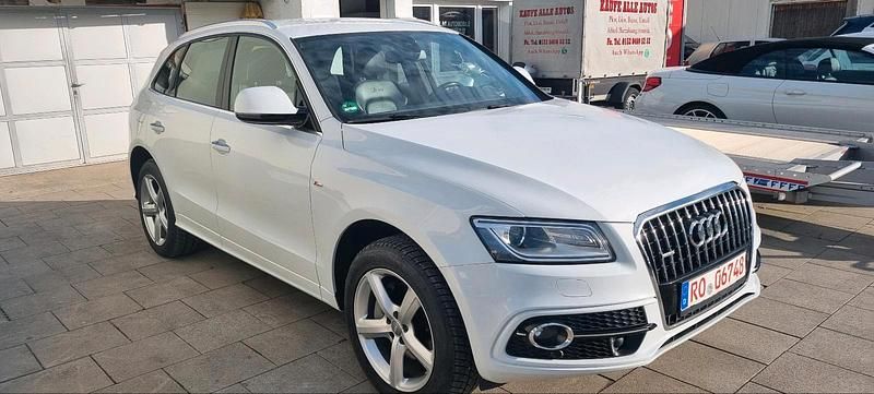 Weiß Gebraucht 2015 Audi Q5 S-Line SUV | 17.900 € (Guter Preis) - Bild 1/4