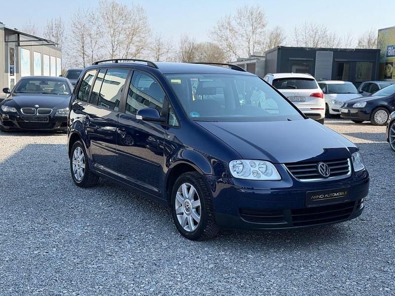 Gebraucht VW Touran Goal 116 PS (85 kW) 2006 Blau Van / Kleinbus