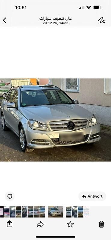 Gebraucht Mercedes C200 140 PS (102 kW) 2013 Silber Kombi