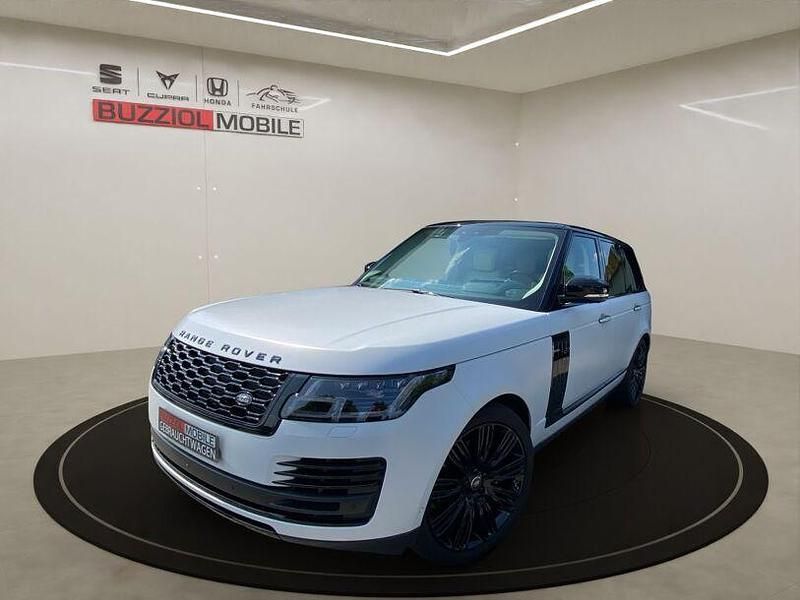 Weiß (metallic) Gebraucht 2020 Land Rover Range Rover Autobiography SUV | 86.690 € - Bild 1/4