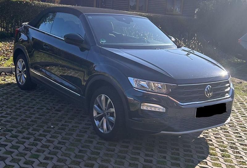 Gebraucht VW T-Roc Cabriolet Style 110 PS (80 kW) 2021 Schwarz Cabrio