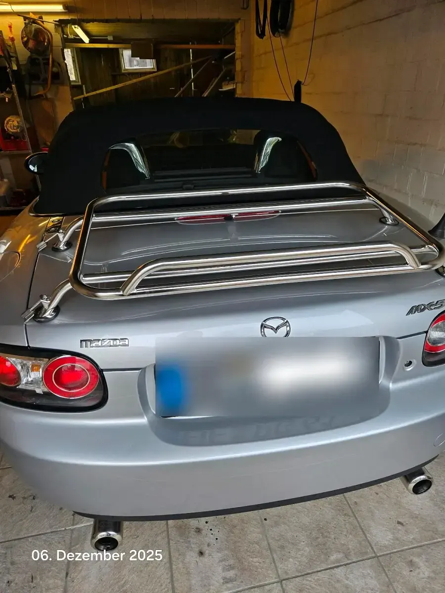 Usata Mazda MX5 126 CV (92 kW) 2007 Argento Cabrio