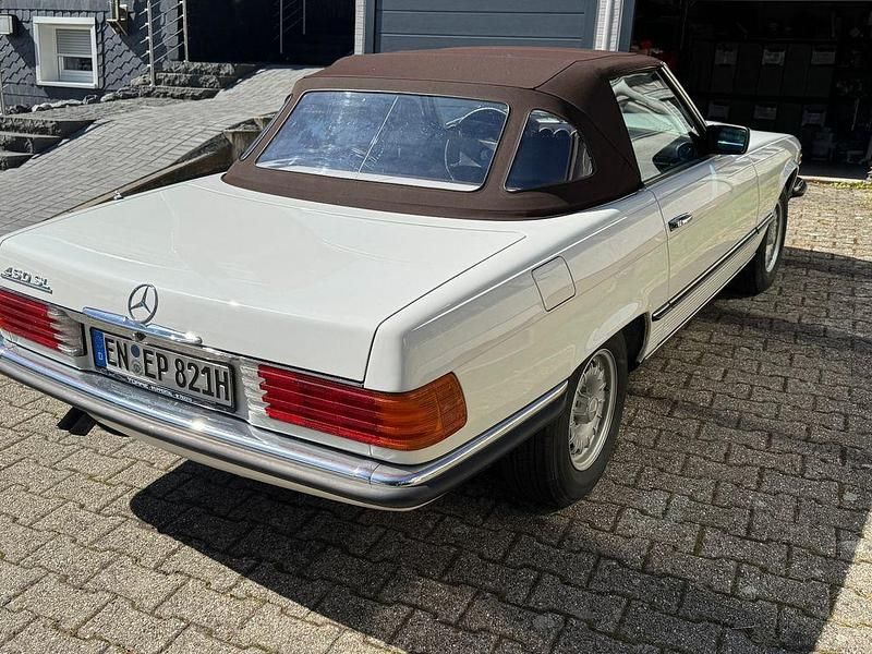Gebraucht Mercedes SL450 218 PS (160 kW) 1980 Weiß Cabrio