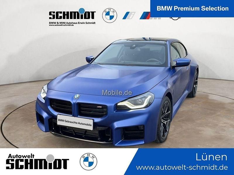 Blau Gebraucht 2024 BMW M2 Sport Line Coupé | 57.390 € (Superpreis) - Bild 1/4