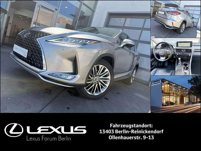 Titaniumsilber metallic (1j7) Gebraucht 2020 Lexus RX450h Luxury Line SUV | 45.980 € (Etwas zu teuer) - Bild 1/4