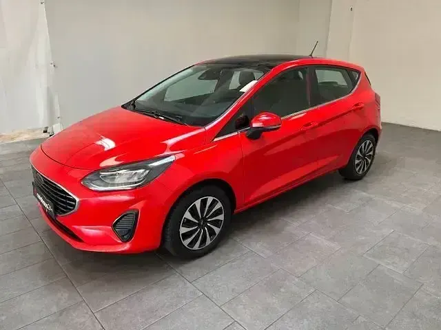 Gebraucht Ford Fiesta Titanium 101 PS (74 kW) 2022 Rot Kleinwagen