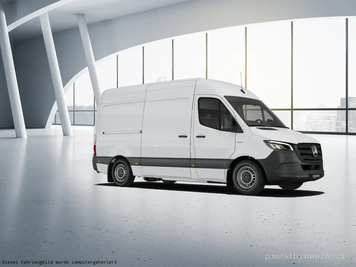 Gebraucht Mercedes E-Sprinter 80 kW (109 PS) 2024 Arktikweiß Van