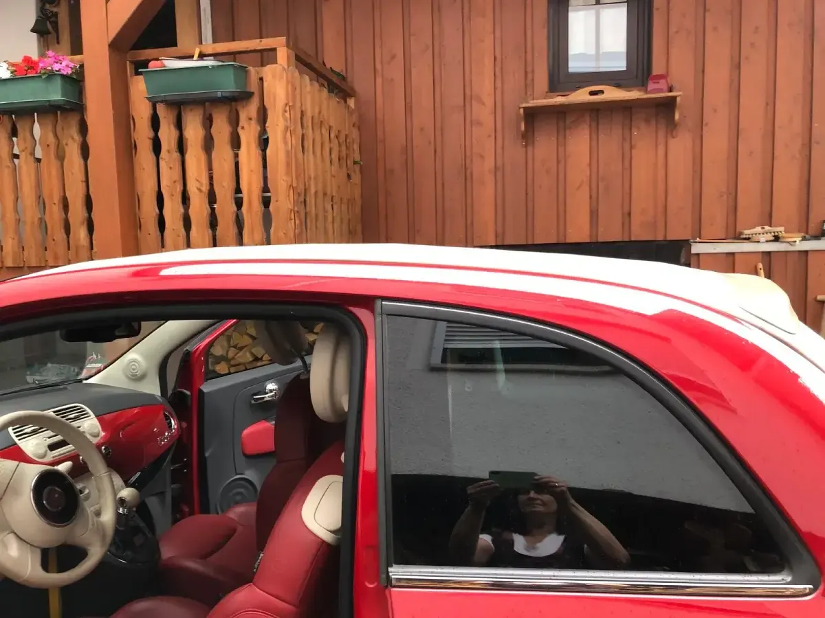 Gebraucht Fiat 500C 101 PS (74 kW) 2011 Rot Cabrio