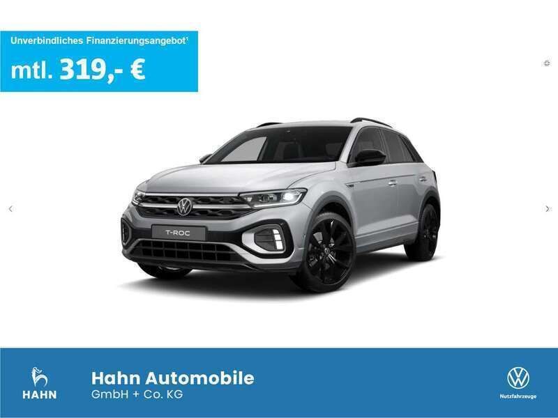 Pyritsilber metallic Neu 2025 VW T-Roc R-line SUV | 39.990 € (Teuer) - Bild 1/3