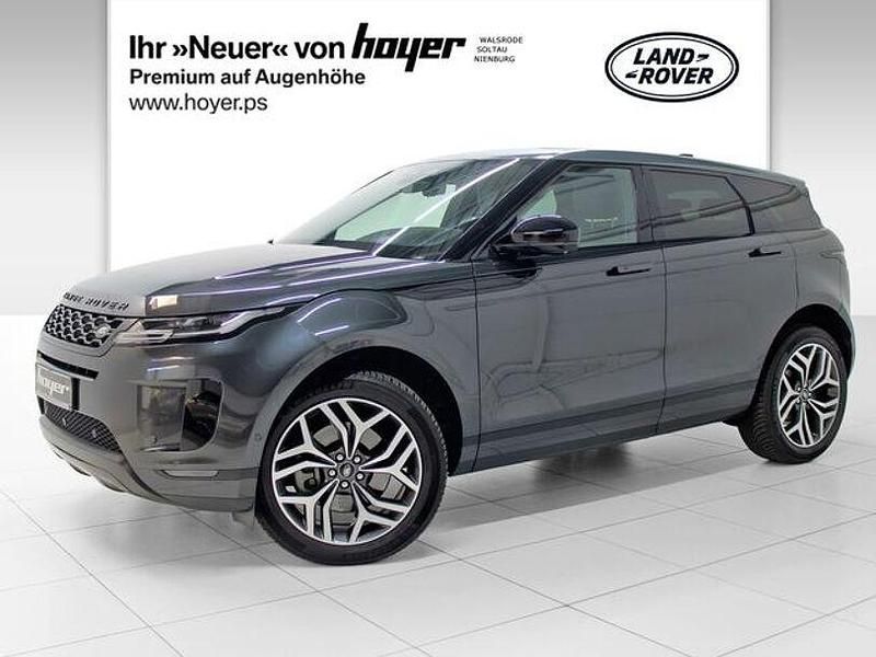 Grau Gebraucht 2021 Land Rover Range Rover evoque SUV | 32.480 € (Etwas zu teuer) - Bild 1/4