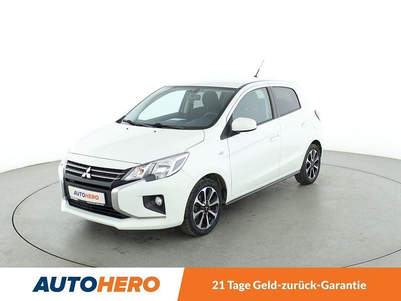 Weiß Gebraucht 2022 Mitsubishi Space Star Spirit+ Kleinwagen | 11.760 € (Fairer Preis) - Bild 1/3
