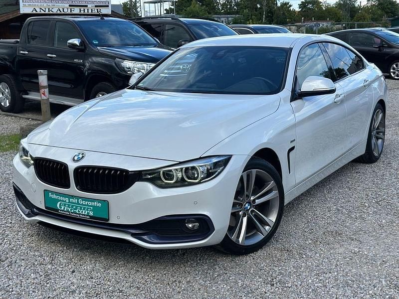 Weiß Gebraucht 2018 BMW 420 Gran Coupé Sport Line Coupé | 22.990 € (Fairer Preis) - Bild 1/4
