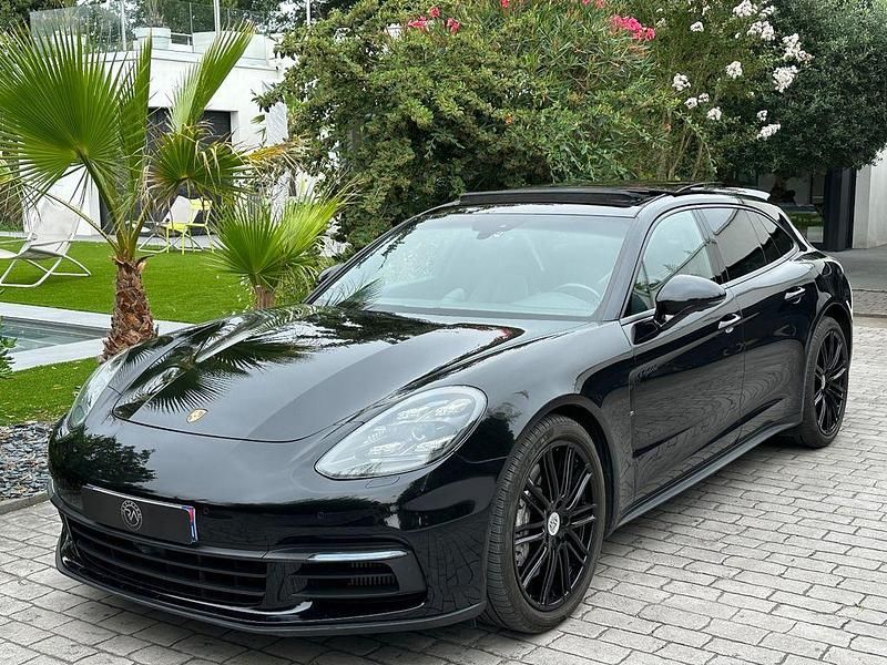 Schwarz Gebraucht 2018 Porsche Panamera 4 Sport Turismo Limousine | 52.800 € (Fairer Preis) - Bild 1/4