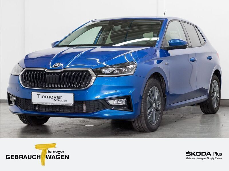 Blau Gebraucht 2024 Skoda Fabia Selection Limousine | 19.480 € (Guter Preis) - Bild 1/4