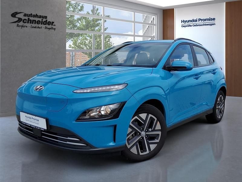Blau Gebraucht 2022 Hyundai Kona Select SUV | 15.989 € (Superpreis) - Bild 1/4