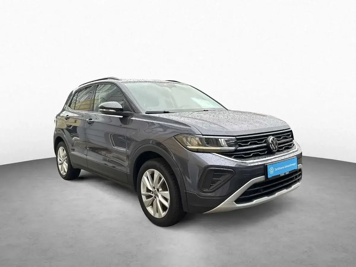 Gebraucht VW T-Cross Life 95 PS (69 kW) 2025 Grau SUV
