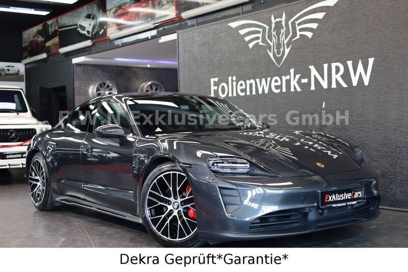 Schwarz Gebraucht 2022 Porsche Taycan 4S Sport Limousine | 68.690 € (Superpreis) - Bild 1/4