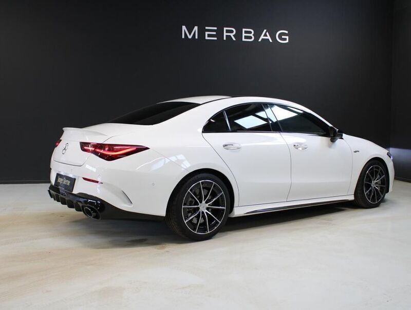 Gebraucht Mercedes CLA35 AMG Premium Plus 306 PS (225 kW) 2024 Unilack polarweiß Coupé