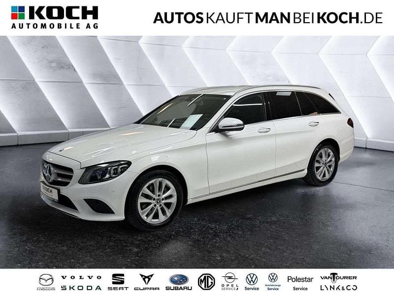 Weiß Gebraucht 2018 Mercedes C220 Kombi | 22.888 € (Guter Preis) - Bild 1/4