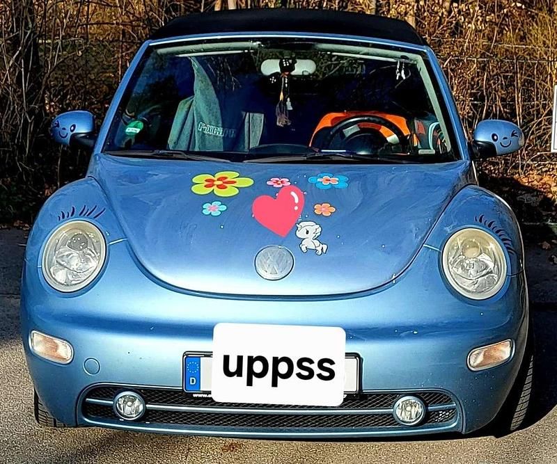 Gebraucht VW New Beetle Cabriolet 102 PS (75 kW) 2004 Blau Cabrio