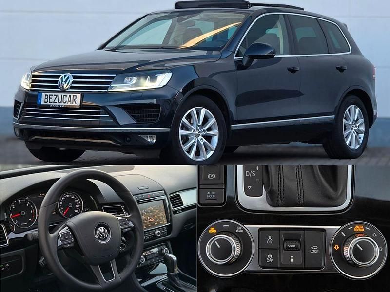 Blau Gebraucht 2016 VW Touareg Terrain Tech SUV | 16.450 € (Fairer Preis) - Bild 1/4