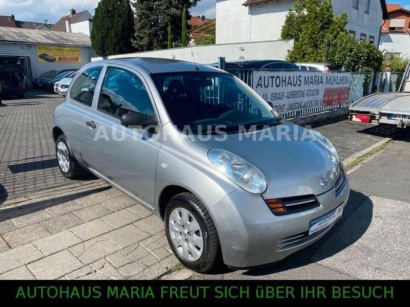 Silber Gebraucht 2004 Nissan Micra City Kleinwagen | 1.599 € (Etwas zu teuer) - Bild 1/4