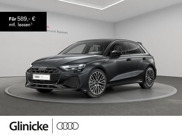 Grau (daytonagrau perleffekt) Neu 2025 Audi A3 Sportback S-Line Kleinwagen | 50.491 € - Bild 1/3
