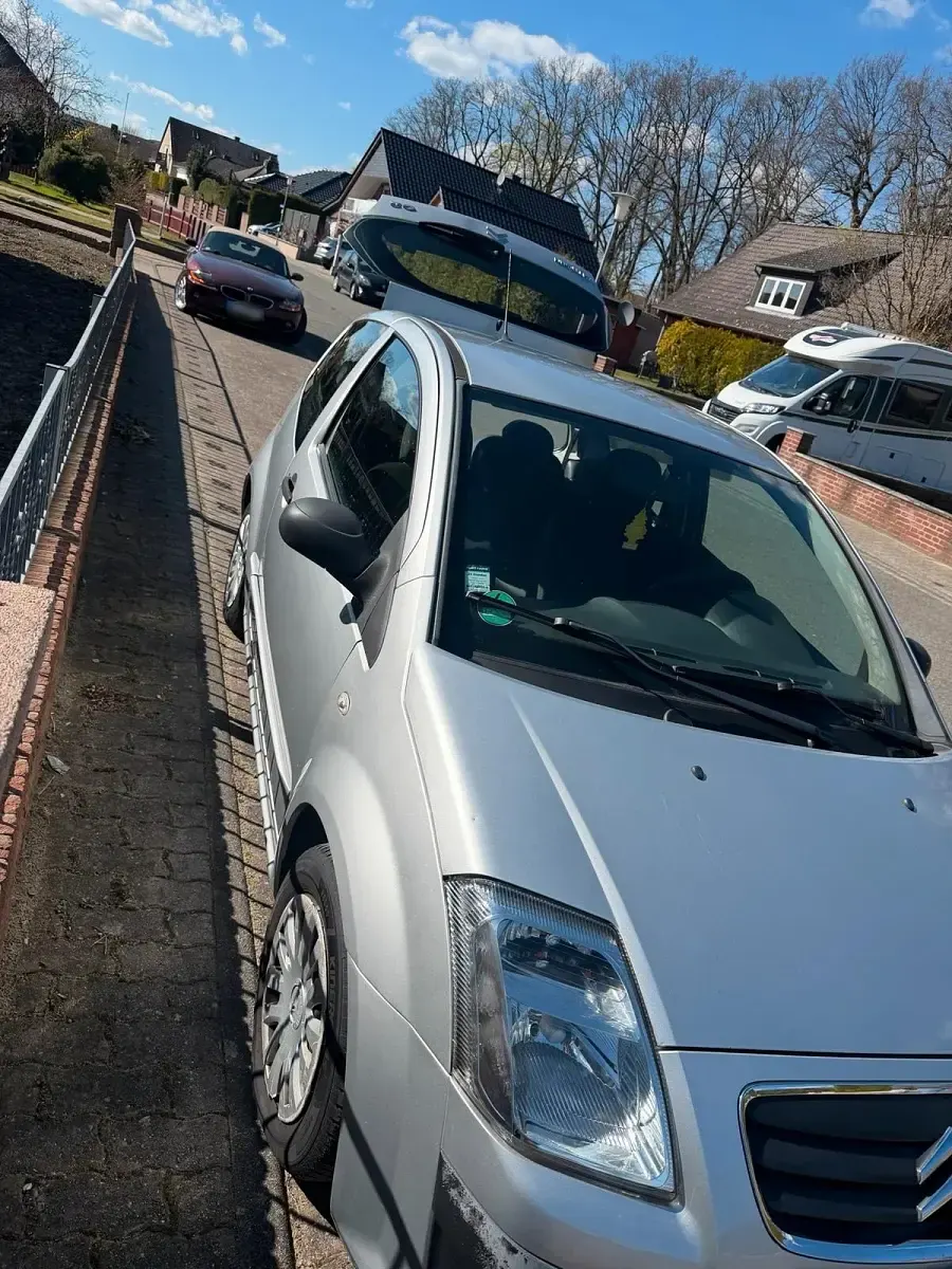 Gebraucht Citroën C2 2009 Silber Kleinwagen