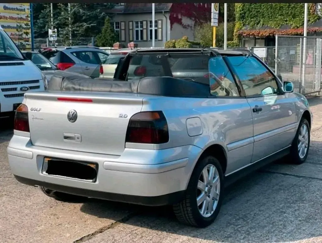 Gebraucht VW Golf Cabriolet 116 PS (85 kW) 2001 Silber Cabrio