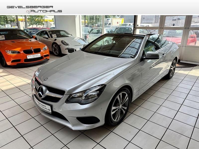Iridiumsilber Gebraucht 2015 Mercedes E200 Cabrio | 22.980 € (Etwas zu teuer) - Bild 1/4