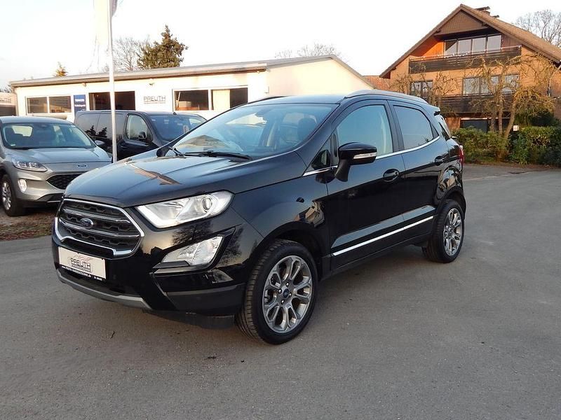 Gebraucht Ford Ecosport Titanium 125 PS (91 kW) 2019 Schwarz SUV