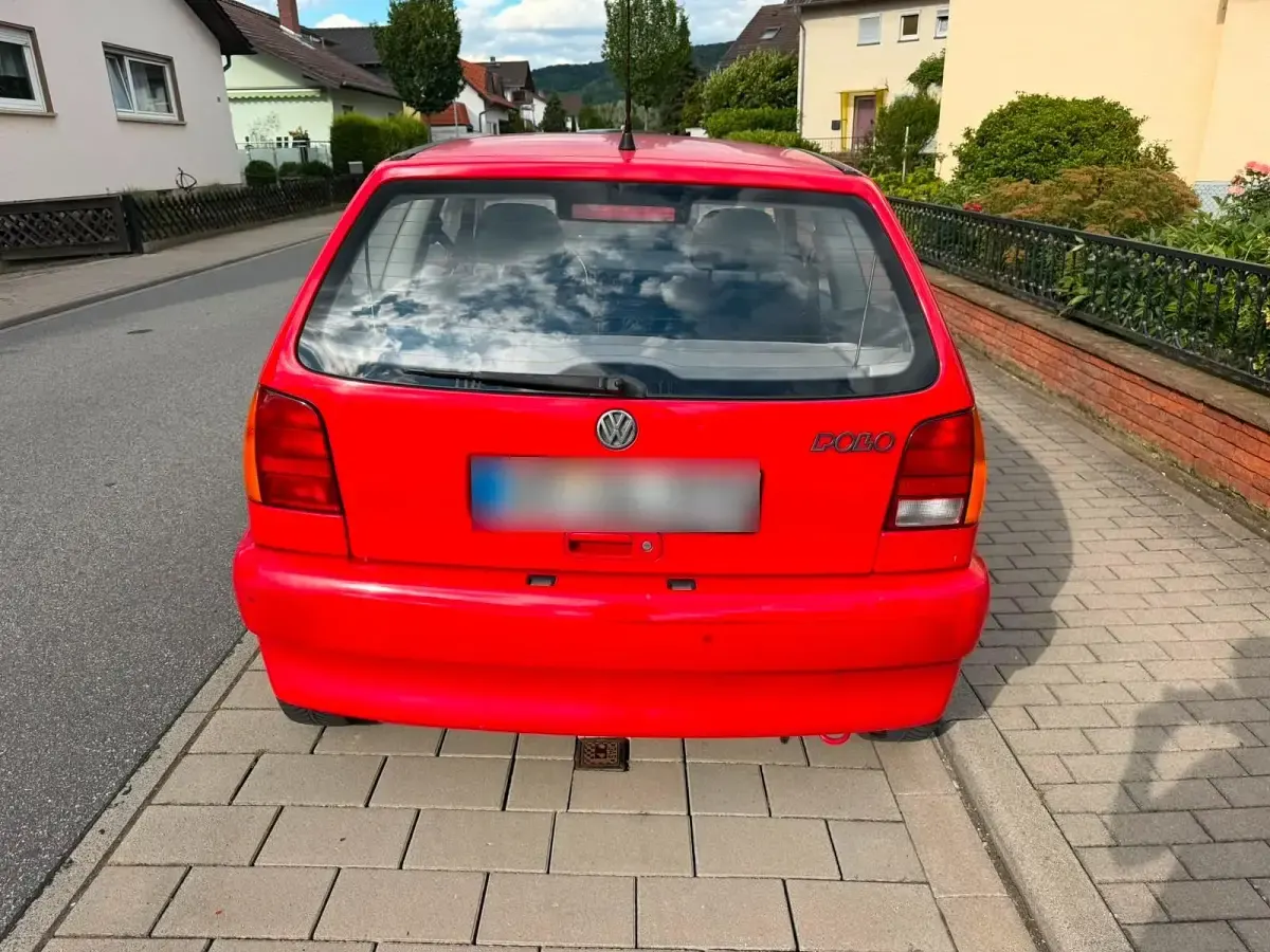 Gebraucht VW Polo 50 PS (36 kW) 1998 Rot Kleinwagen
