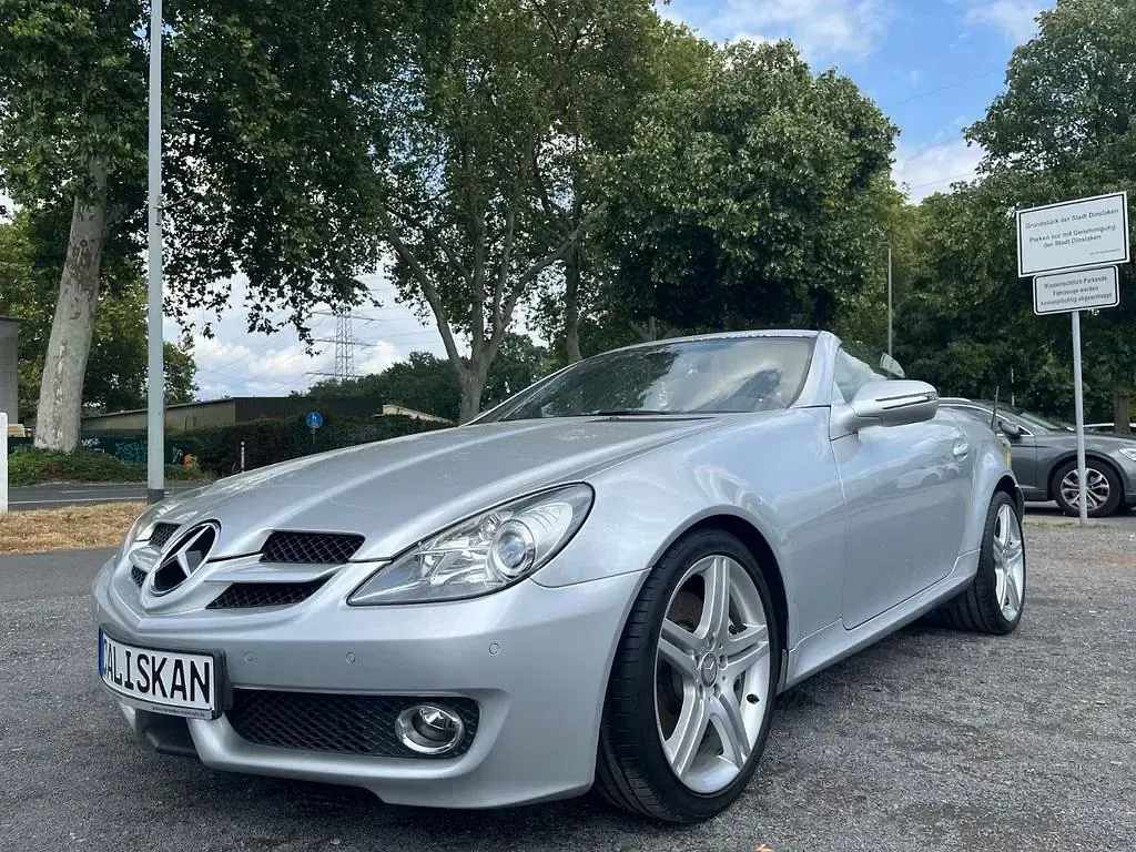 Gebraucht Mercedes SLK200 184 PS (135 kW) 2009 Silber Cabrio