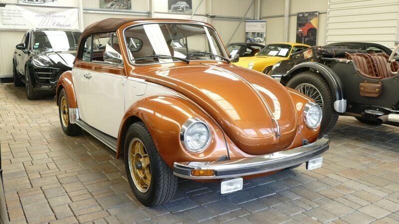 Braun Gebraucht 1978 VW Käfer Cabrio | 24.900 € - Bild 1/4