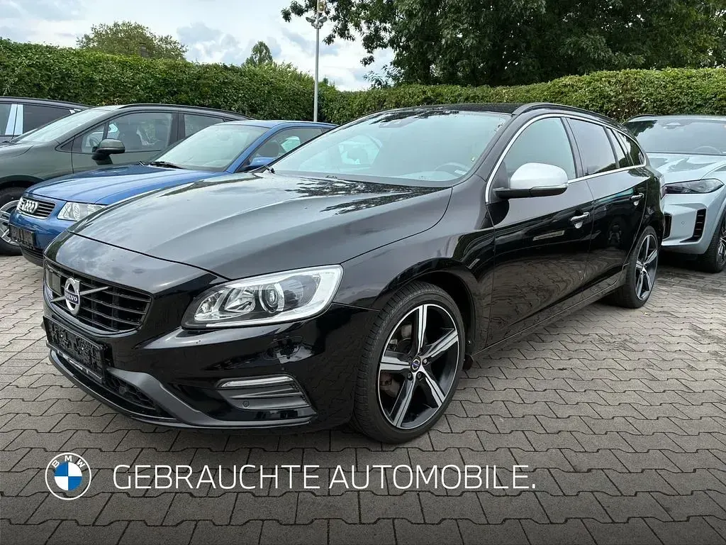 Gebraucht Volvo V60 R-Design 190 PS (139 kW) 2017 Schwarz Kombi