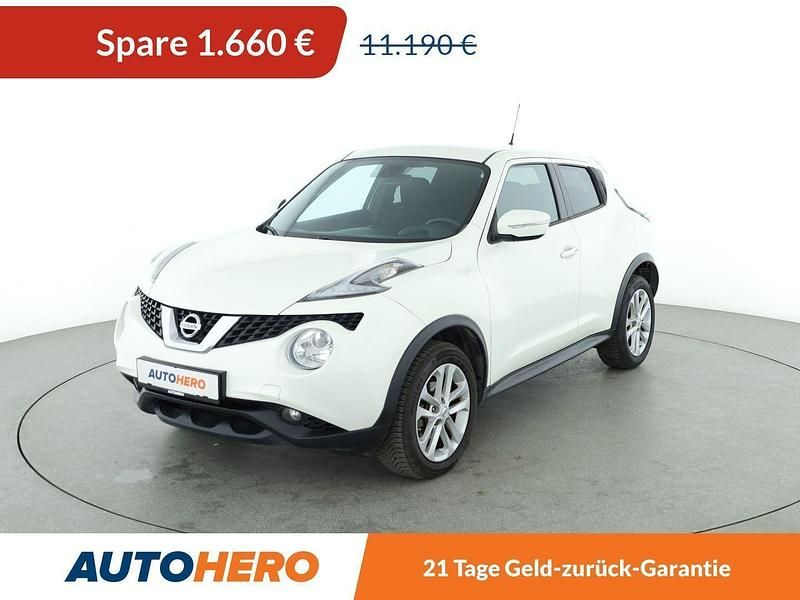 Weiß Gebraucht 2016 Nissan Juke N-Connecta SUV | 9.530 € (Fairer Preis) - Bild 1/3