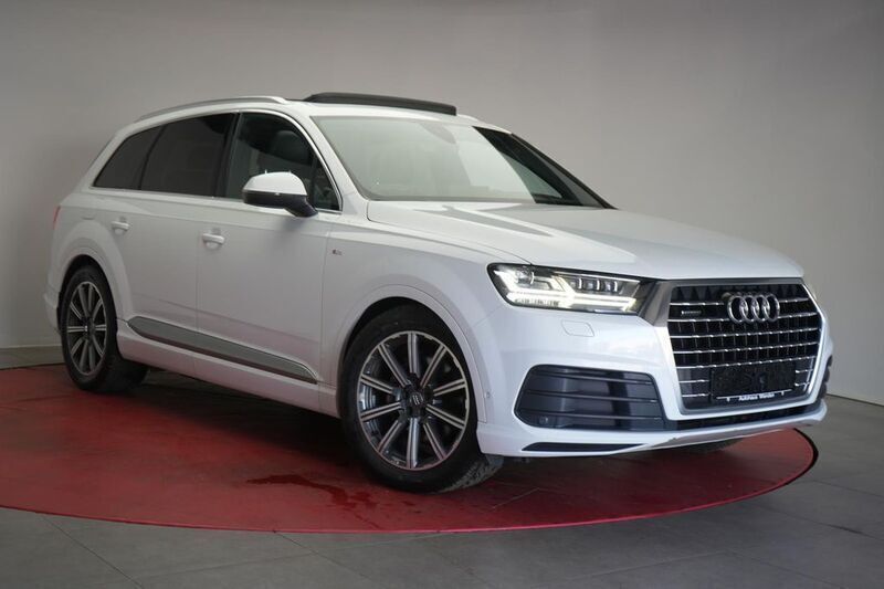 Weiß Gebraucht 2015 Audi Q7 Sport SUV | 24.950 € (Fairer Preis) - Bild 1/4