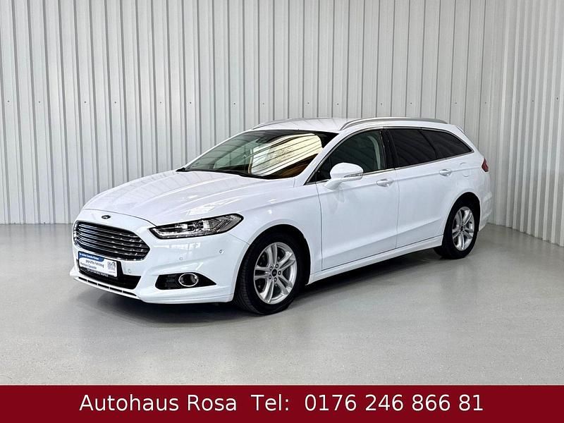 Gebraucht Ford Mondeo Titanium 150 PS (110 kW) 2015 Weiß Kombi