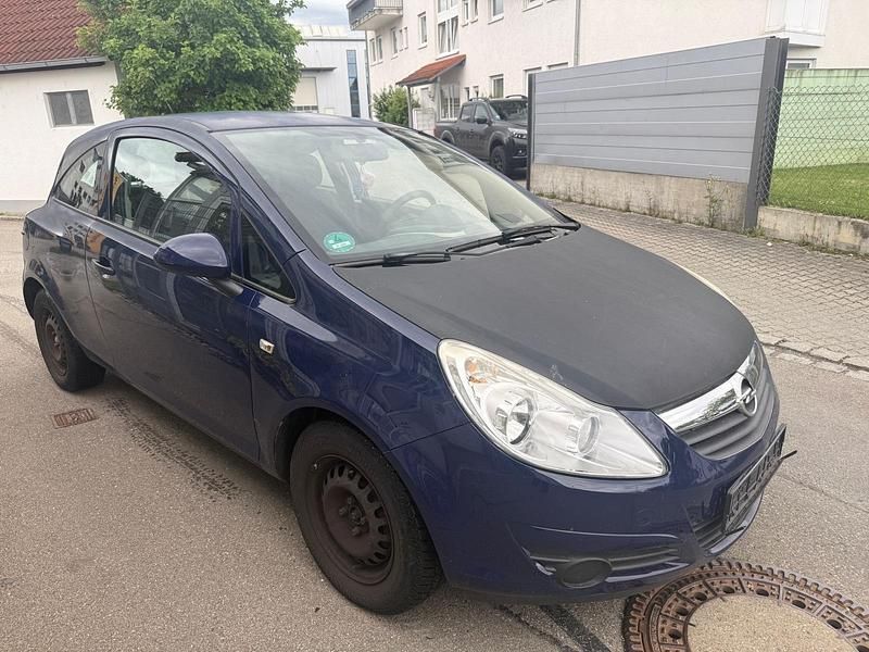 Blau Gebraucht 2009 Opel Corsa Kleinwagen | 500 € (Superpreis) - Bild 1/4