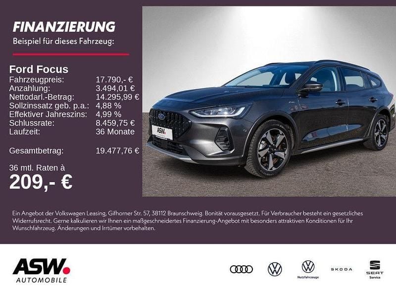 Magneticgrau (metallic) Gebraucht 2023 Ford Focus Active X Limousine | 16.690 € (Guter Preis) - Bild 1/4