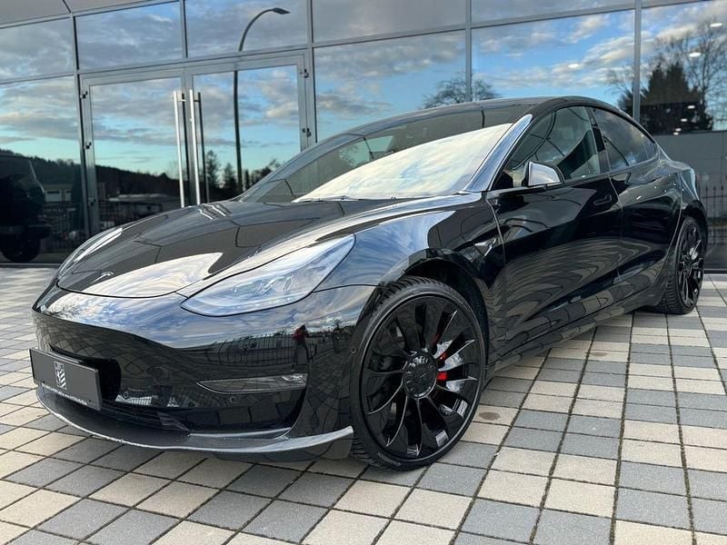 Gebraucht Tesla Model 3 Performance 377 kW (513 PS) 2021 Schwarz Limousine