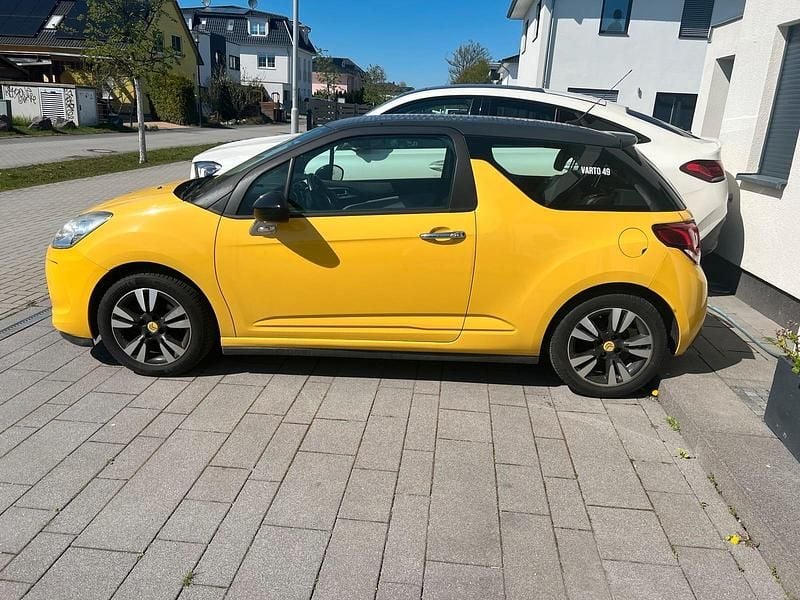 Gebraucht Citroën DS3 95 PS (69 kW) 2010 Gelb Kleinwagen